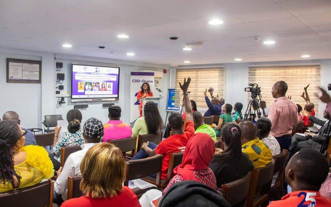Ghana Center for Democratic Development – 2023 National Menstrual Hygiene Day Event